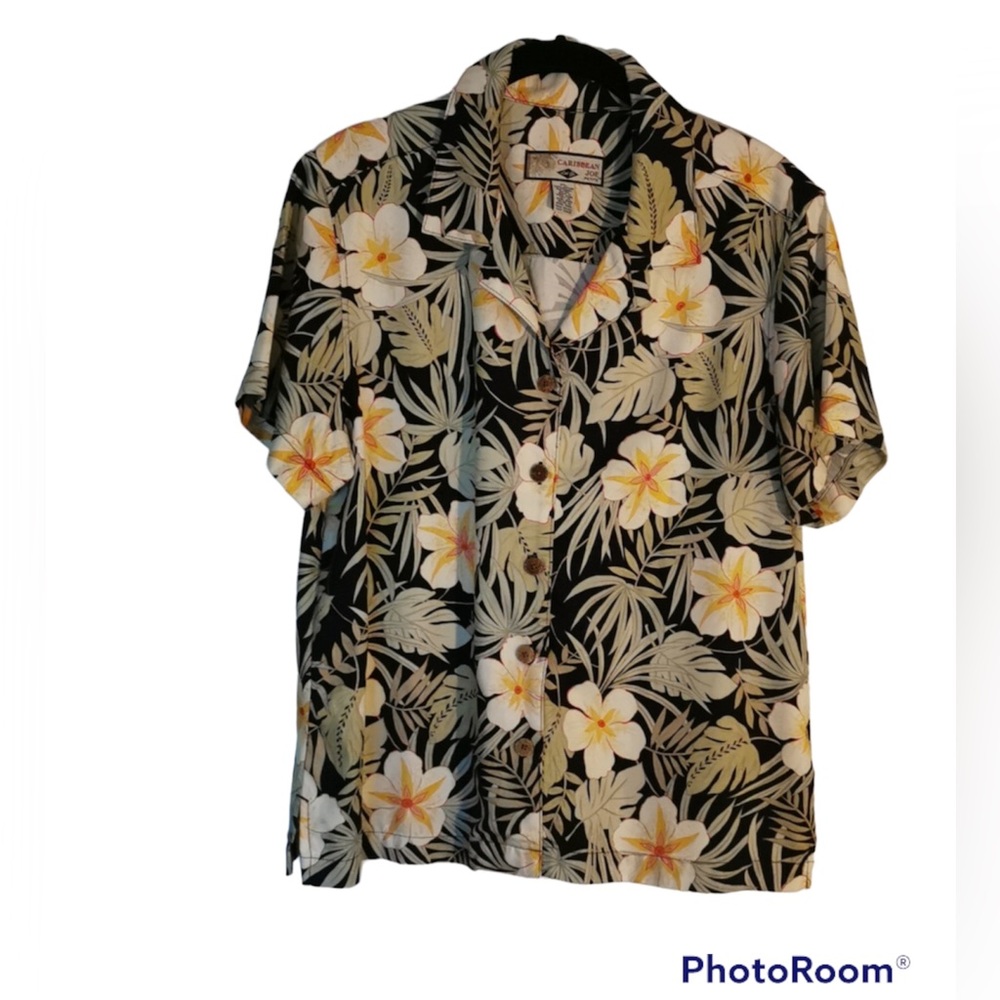 💚 Caribbean Joe Blouse, Petite L